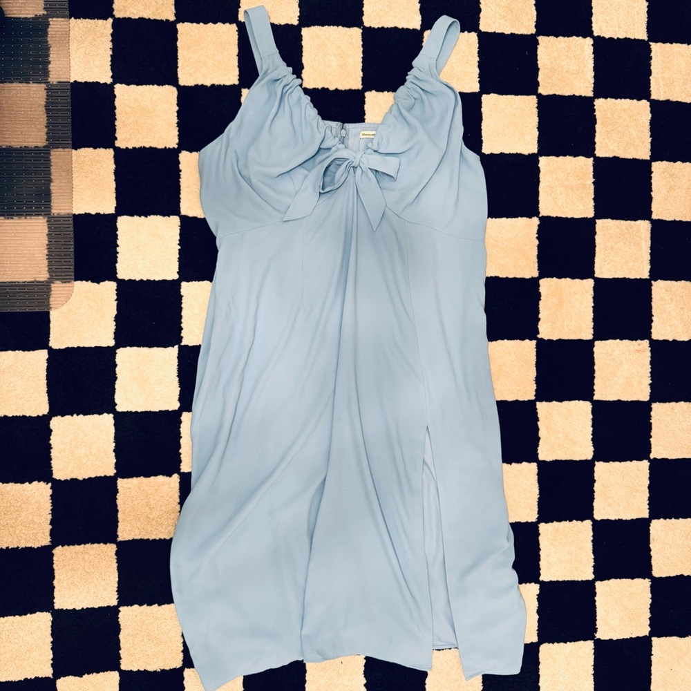 Abercrombie & Fitch Light Blue Maxi Dress